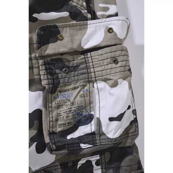 Pure Slim Fit Trousers - urban camo
