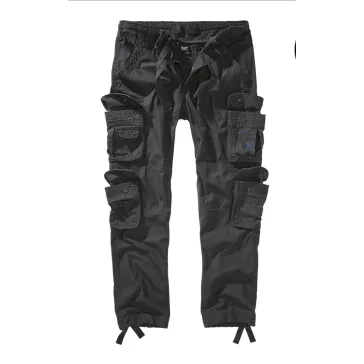 Pure Slim Fit Trousers - anthrazit