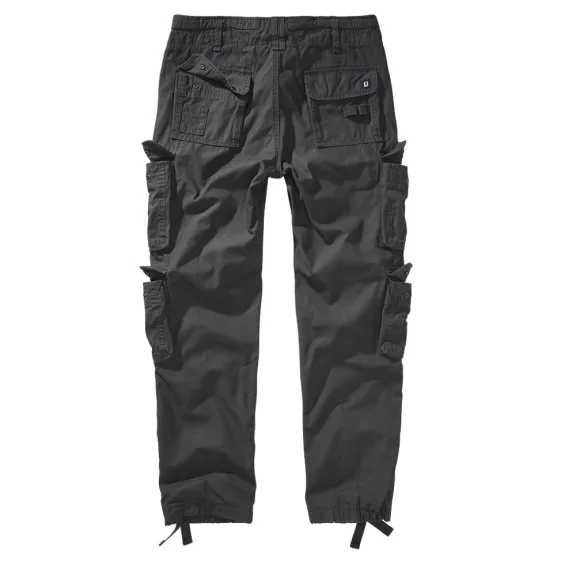Pure Slim Fit Trousers - anthrazit
