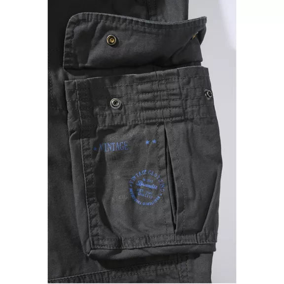 Pure Slim Fit Trousers - anthrazit