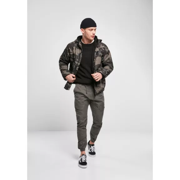 Windbreaker Frontzip - dark camo