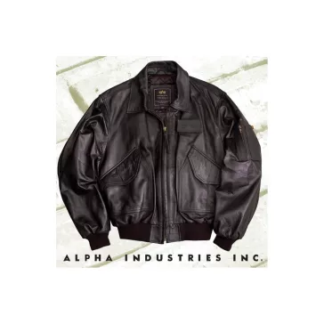 CWU Leather Jacket - black