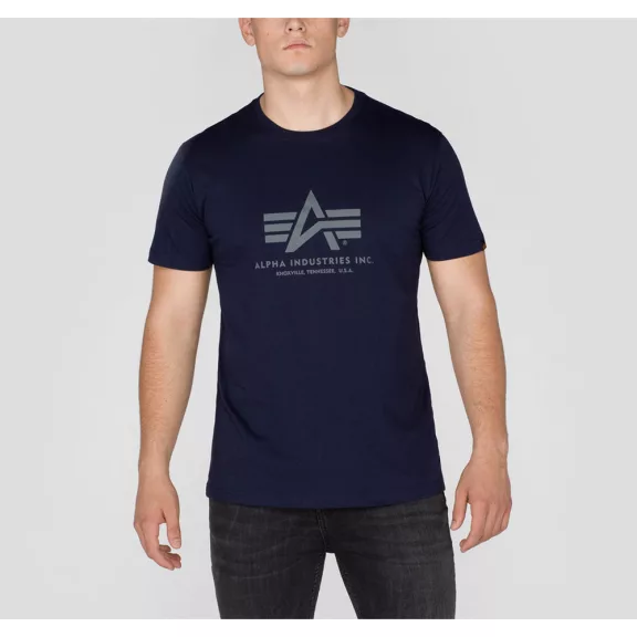 Basic T - replica blue