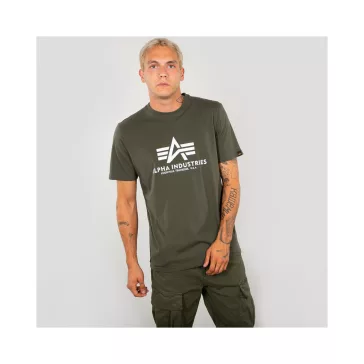 Basic T - dark olive