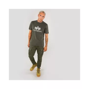 Basic T - dark olive