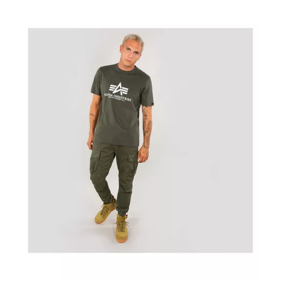 Basic T - dark olive