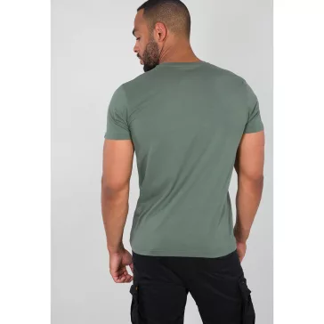 Basic T - vintage green