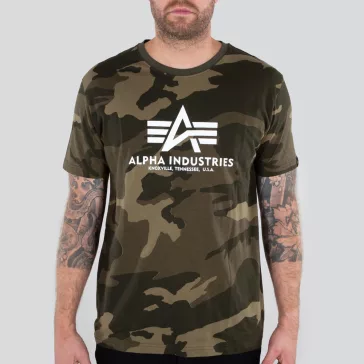 Basic T Camo - olive camo