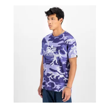 Basic T Camo - night purple camo