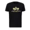 Basic T Carbon - black/gold