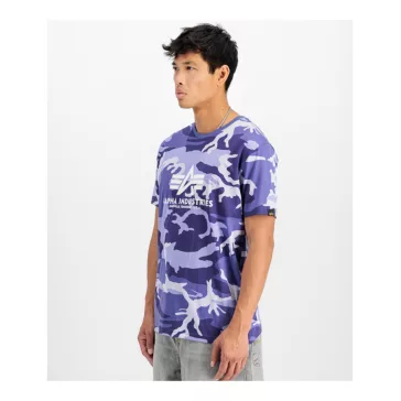 Basic T Camo PP - night purple camo