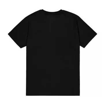 Basic Big Logo Effect Print T-Shirt - black