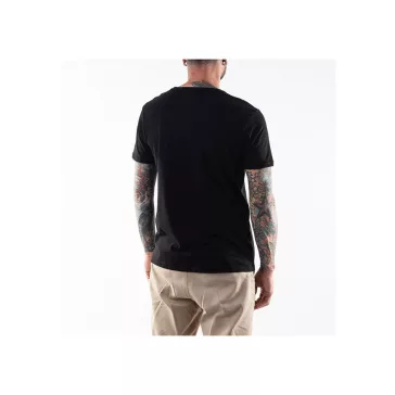 Basic T Neon Print- black/neon yellow
