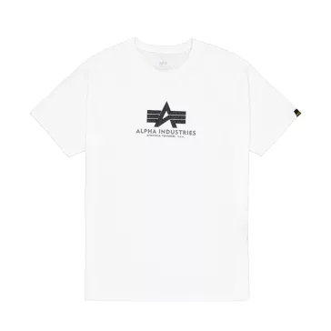 Basic T Rubber - white/black
