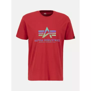 Basic T Rainbow Ref. - red