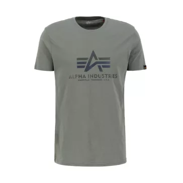 Basic T Rainbow Reflective - vintage green