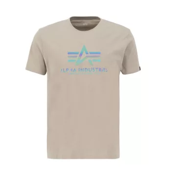 Basic T Rainbow Reflective - vintage sand