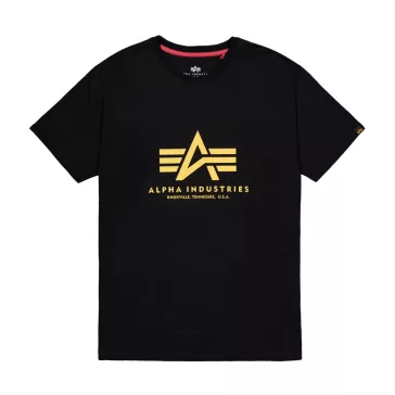 Basic Big Logo Ripstop T-Shirt - black
