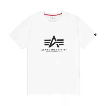 Basic Big Logo Ripstop T-Shirt - white