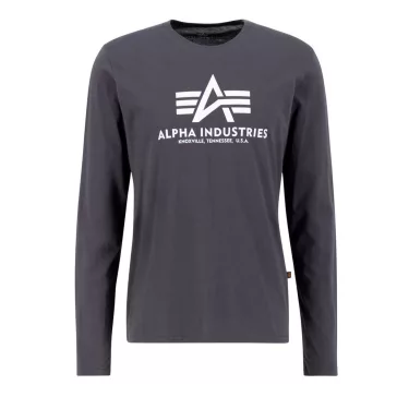 Basic T LS - vintage grey