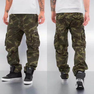 Jet Pant Camo - olive camo