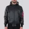 MA-1 Hooded Rainjacket - black