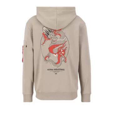 Heritage Dragon Hoody - vintage sand