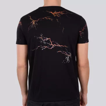 Lightning AOP T - black/orange