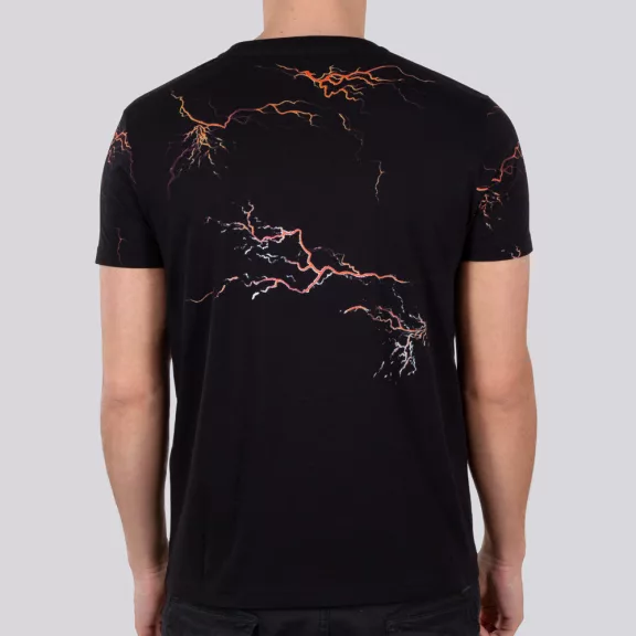 Lightning AOP T - black/orange