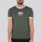 Basic T Contrast ML - dark olive