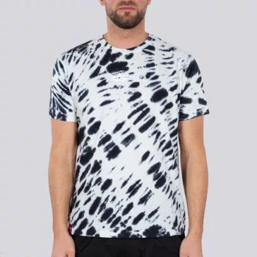 Tie Dye T - black