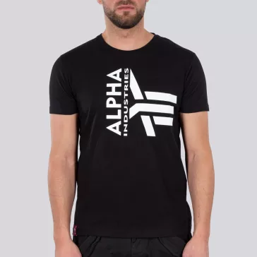 Half Logo Foam T - black