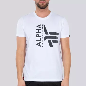 Half Logo Foam T - white