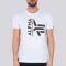 Half Logo Foam T - white
