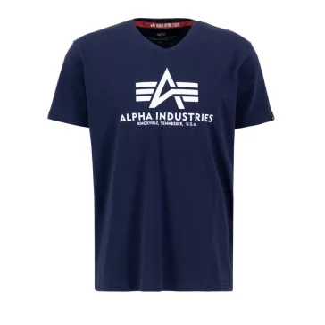 Basic V Neck T - ultra navy