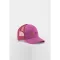 Alpha Label Trucker Cap - dark magenta