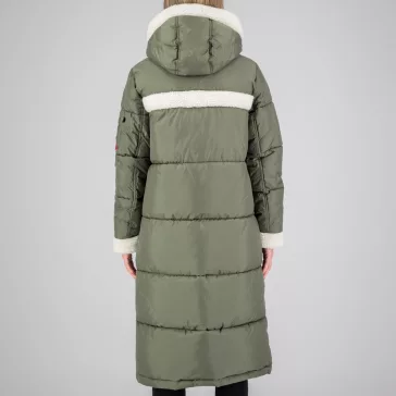 Puffer Coat ZH Woman - sage green