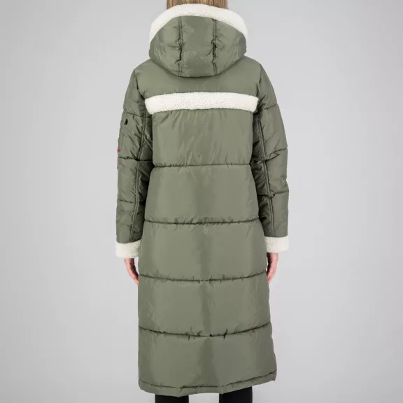 Puffer Coat ZH Woman - sage green