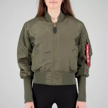 MA-1 Cyber Woman - mud olive