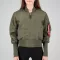 MA-1 Cyber Woman - mud olive
