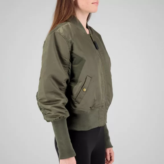 MA-1 Cyber Woman - mud olive