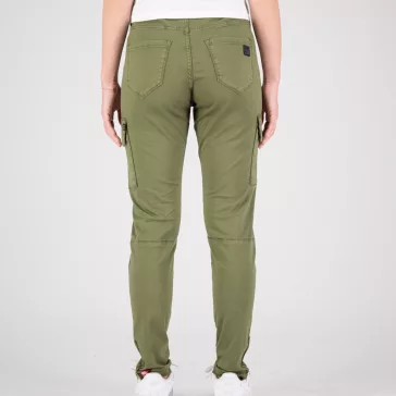 Cargo Zip Pant Woman - olive