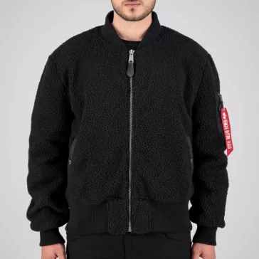 MA-1 Teddy - black