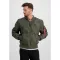 MA-1 EMB Logo Puffer - dark olive