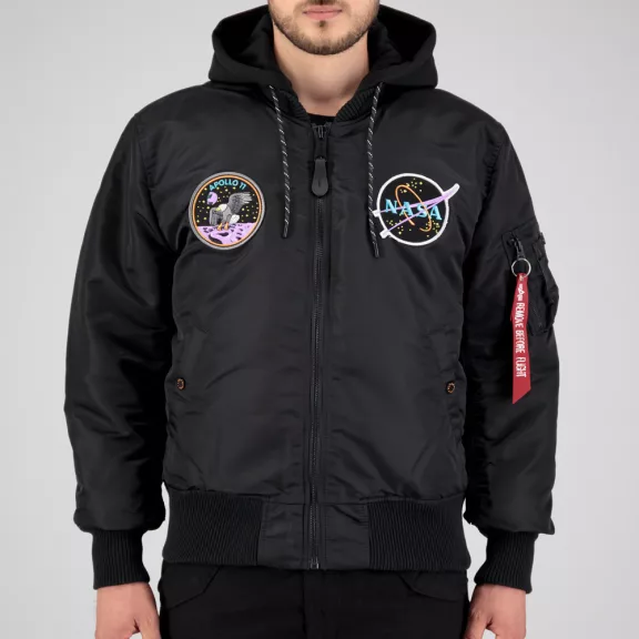 MA-1 VF Hood Dark Side - black