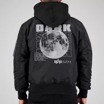 MA-1 VF Hood Dark Side - black/reflective