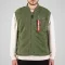 Teddy Vest - sage green