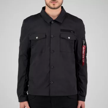 Alpha Overshirt - black