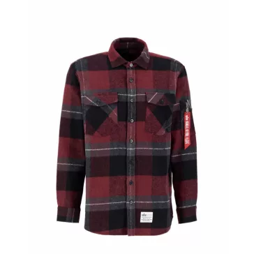 Flannel Shirt - black/red