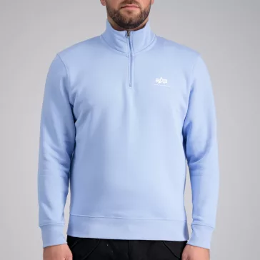 Half Zip Sweater SL - light blue